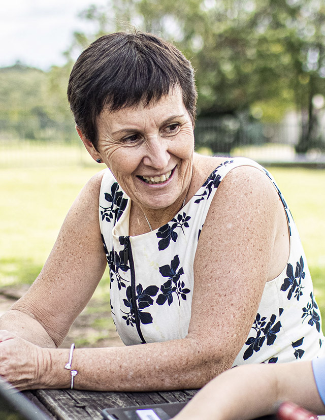 Marina Hardy Principal of St Thomas Aquinas Springwood