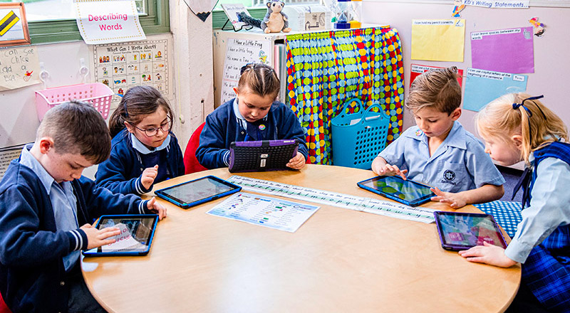 Classrooms facilities at St Thomas Aquinas Catholic Primary Springwood