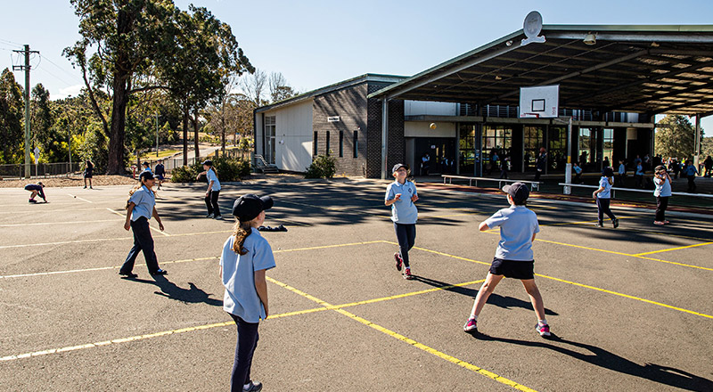 Handball Courts at St Thomas Aquinas Catholic Primary Springwood