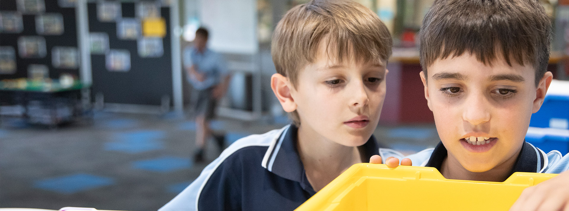 St Thomas Aquinas Catholic Primary Springwood students learning the school curriculum