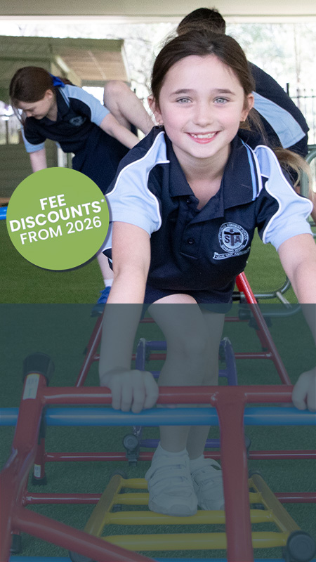 St Thomas Aquinas Catholic Primary School child playing in Out of Hours school care