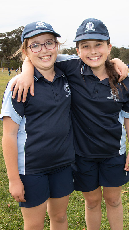 School uniforms at St Thomas Aquinas Catholic Primary Springwood