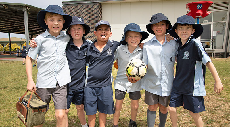 Soccer at St Thomas Aquinas Springwood