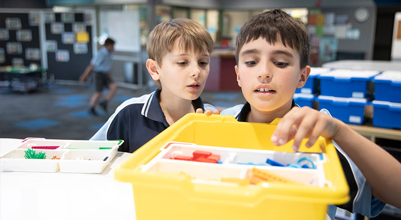 Technology class at St Thomas Aquinas Catholic Primary Springwood